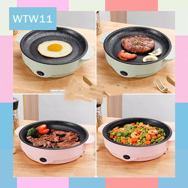 WTW11  KOREAN PAN MULTIFUNGSI/Alat Panggang listrik eletric Panci Elektrik/panci listrik/Panci BBQ