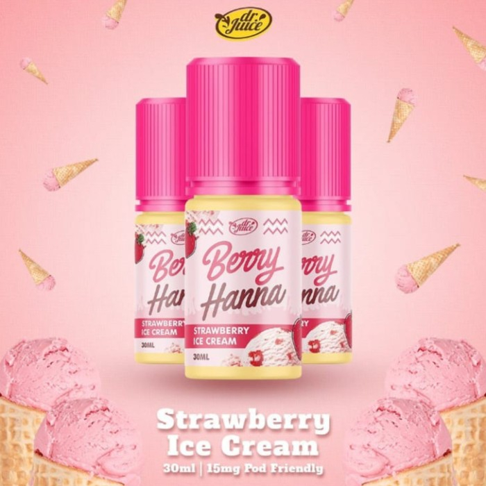 LIQUID BERRY HANNA 30ML 15MG PODSFRIENDLY