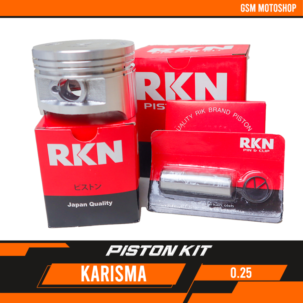 Piston Kit Karisma OS 0.25 RKN / Piston Set Karisma / Piston rkn