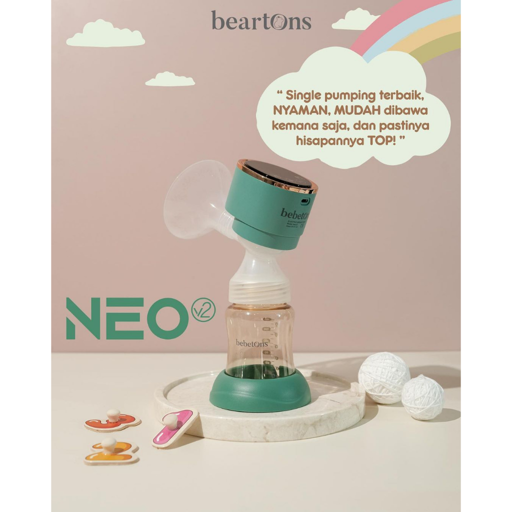 Bebetons Neo V2 Breastpumo/Pompa Asi elektrik