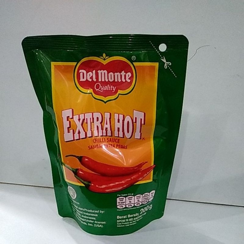 DELMONTE SAOS SAMBAL EXTRA HOT 200 GR