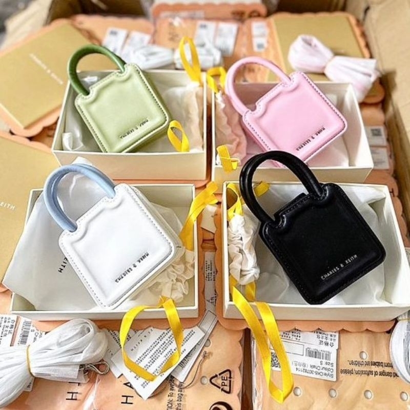 7.7 SALE | CK Micro Perline Sculptural Bag GIFTSET INCLUDE BOX