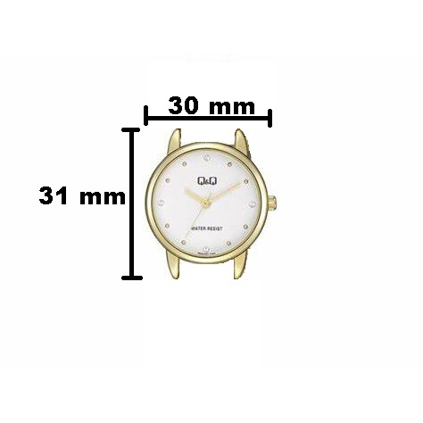 Sale 7.7 Jam Tangan Wanita Classic Business Rantai Analog Original Q&amp;Q QnQ QQ F635 Series