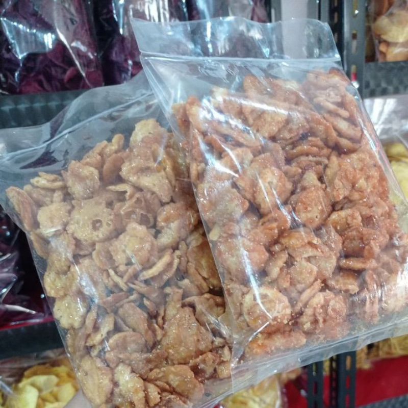 

emping pedas dan manis 250gr
