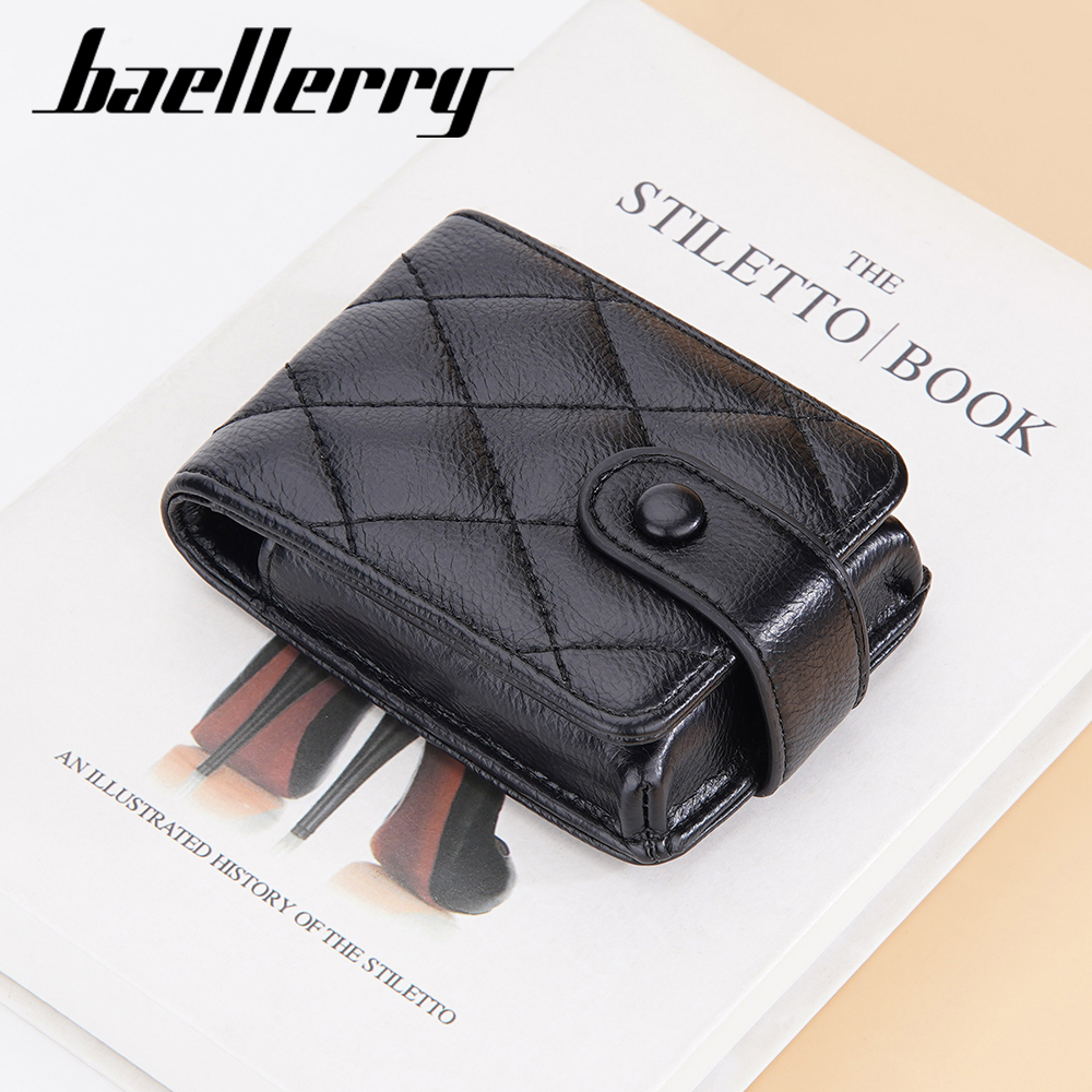 BAELLERRY N2388 Dompet Kartu Wanita Dompet Lipstick Bahan Kulit PU Leather Premium WATCHKITE WKOS