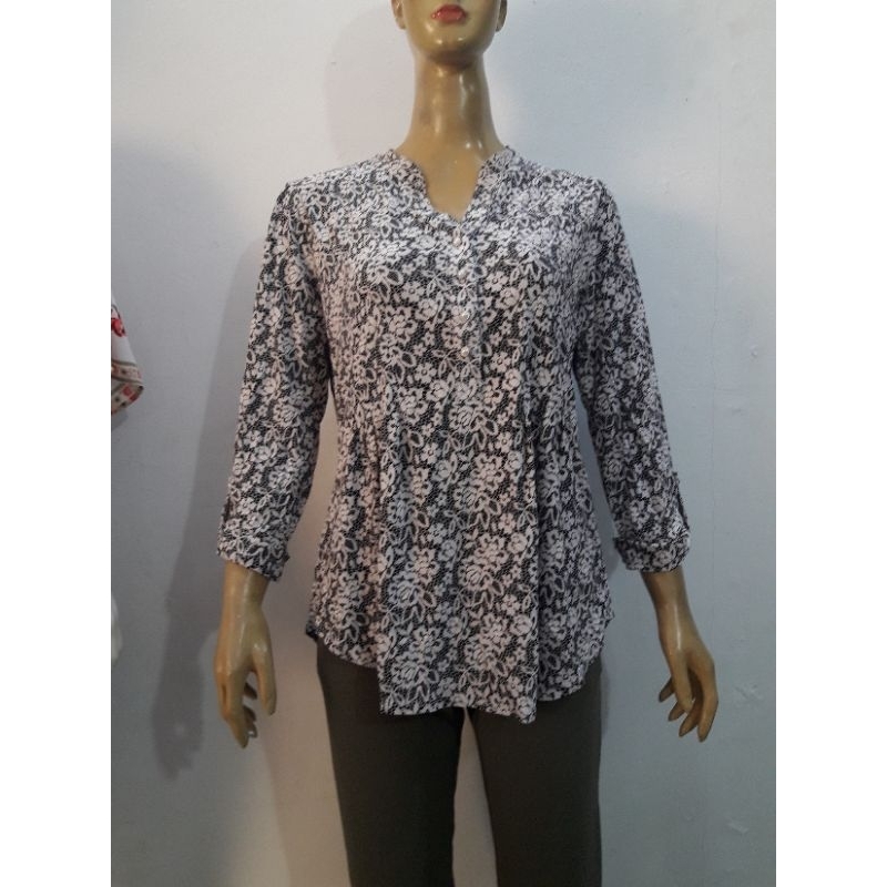 BLOUSE BIGSIZE LENGAN PANJANG