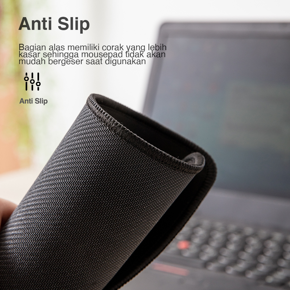 Deli Mouse Pad Mousepad Komputer 250*200*3mm Polos dan Bergambar 83001 33188-5