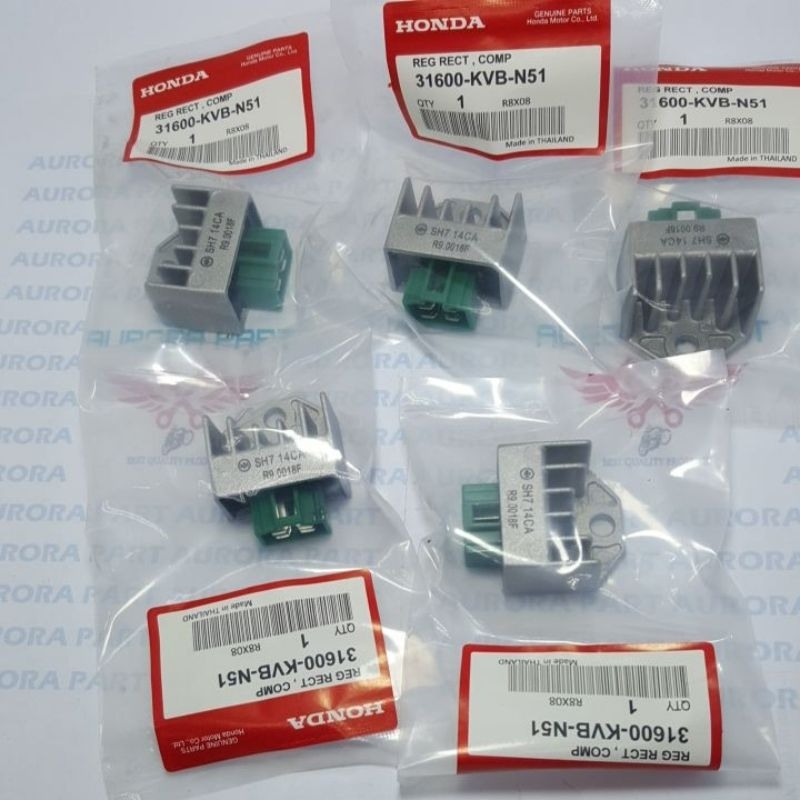 Kiprok Regulator Motor Honda Revo Vario 110 125 Blade Beat Fi Esp Scoopy KVB ORI Karbu Lama Led New