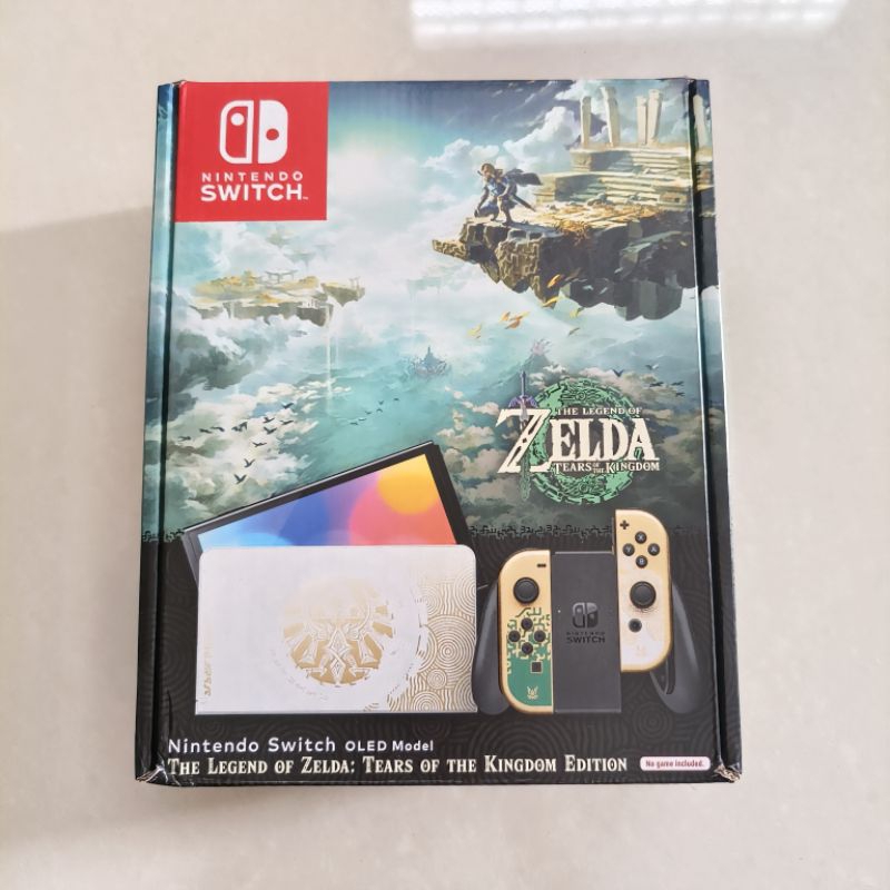 Nintendo Switch OLED Zelda Tears of the Kingdom Special Edition Model