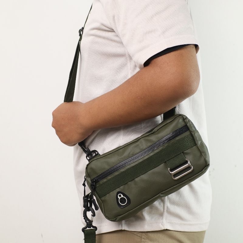 Tas Slingbag Waterproof Tas Water Resistant tas anti air tas pensil tas pria handbag tas army casual