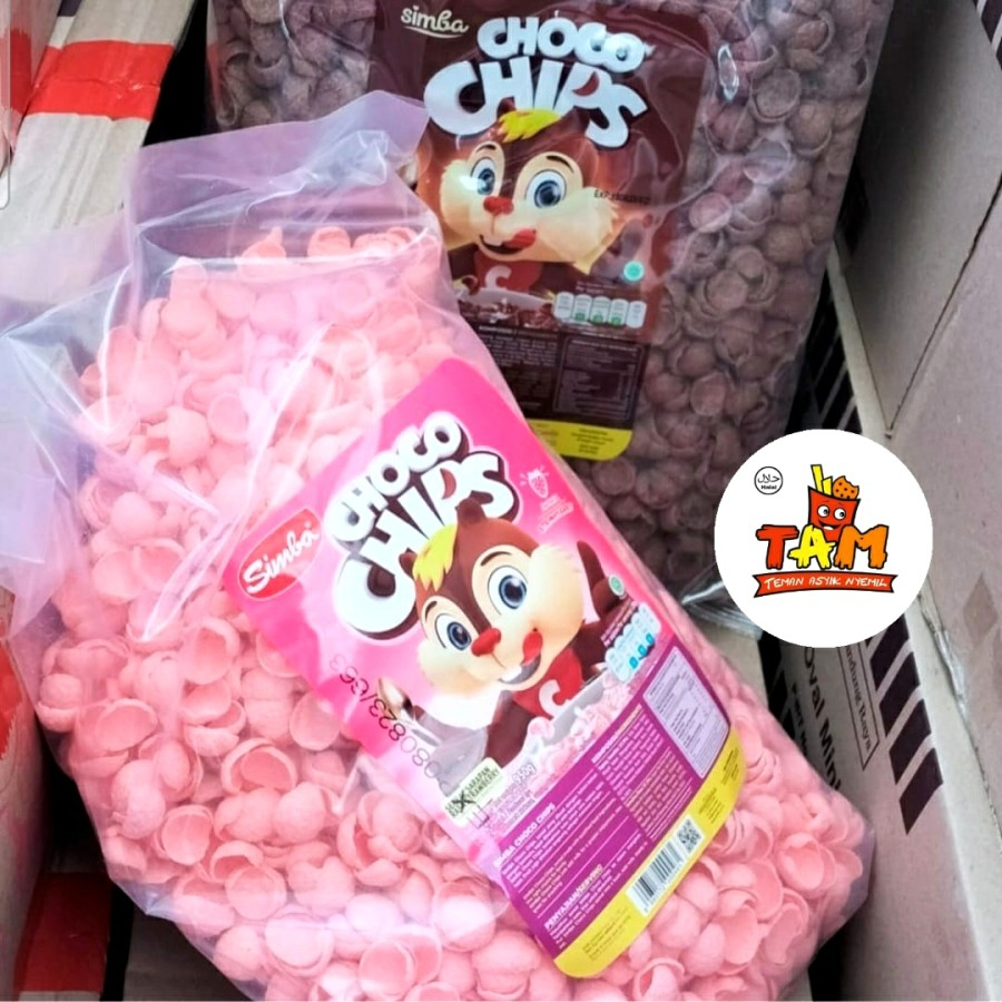 

Sereal Simba Strawberry Stroberi Chips 1 Kg - Tam Snack