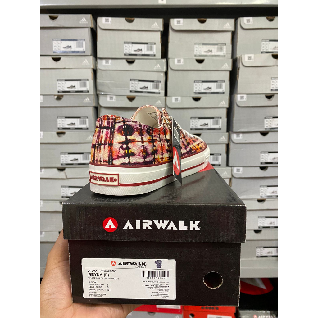 Airwalk Reyna White Multi Women's Shoes Original