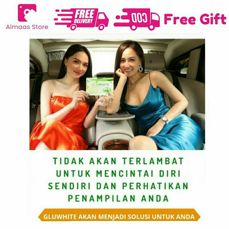 FREE GIFT-GLUWHITE COLLAGEN / Bubuk Minuman pemutih / Gluwhite Bpom Collagen