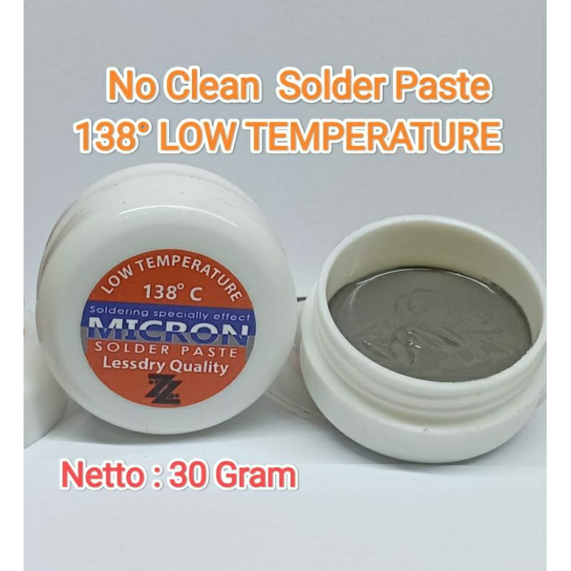 TIMAH CAIR ANTI KERING LOW TEMPERATURE 30 Gram