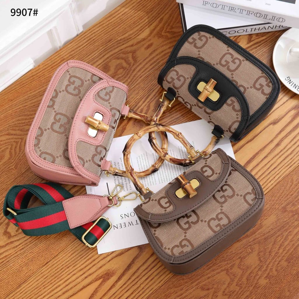 Tas Selempang Wanita Sling bag Handbag Kondangan Wanita Makeup Import Kekinian Terbaru Branded Aesthetic Fashion Bahu Crossbody bag