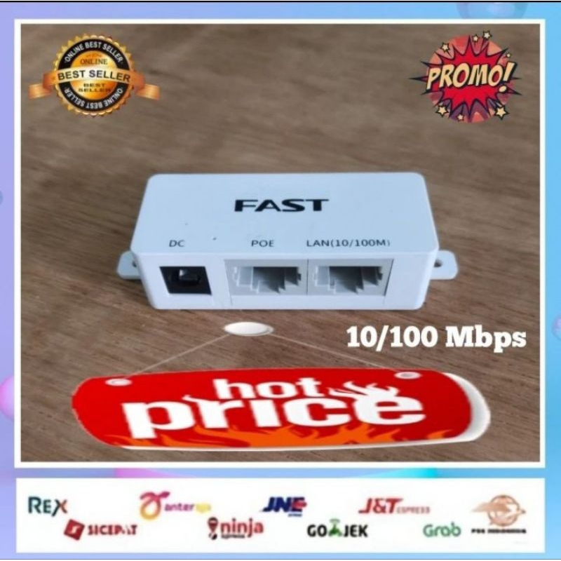 PASIVE POE FAST Original/Pasivve POE FAST 10/100 Mbps 1 port
