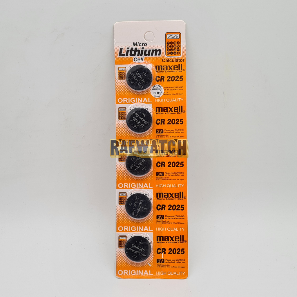 Baterai CR2025 LITHIUM 3V Batre Baterai Jam Tangan Digital