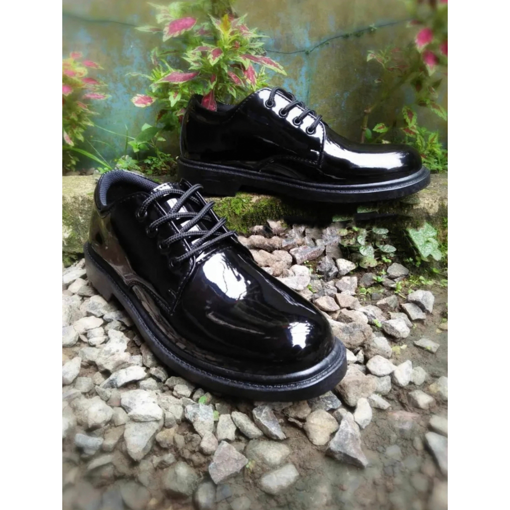 Sepatu PDH TNI AD AL AU Sepatu PDH SATPAM GLOSY