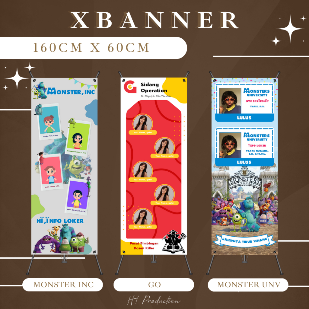 X BANNER WISUDA PART 3 | Banner Sidang