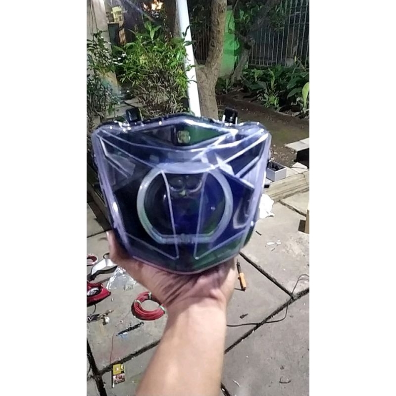 Custom projie hid HONDA BEAT 2018 CBS/ all new beat/BEAT STREET/BEAT esp