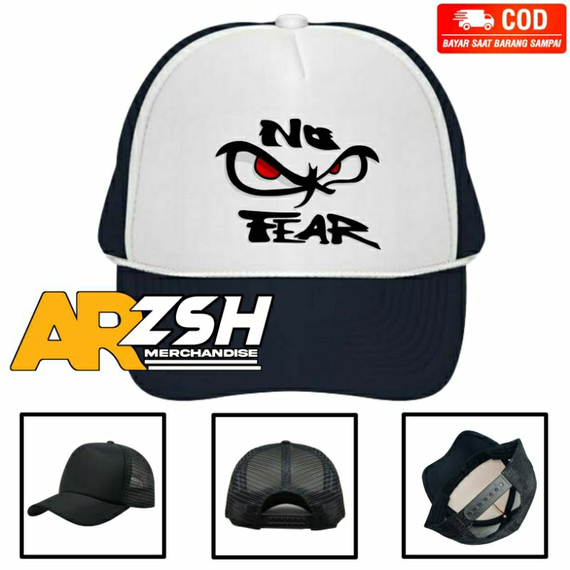 Topi No Fear Topi Trucker Jaring No Fear