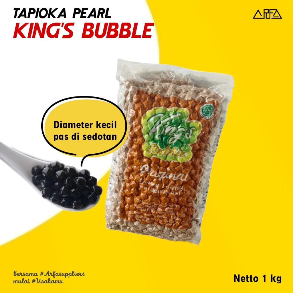 

Tapioka Pearl Boba Kings Bubble
