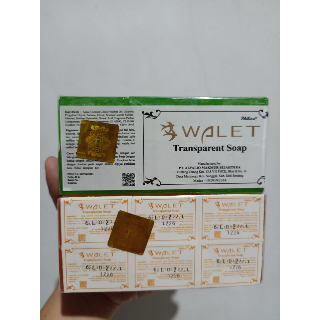 [BUY 24 GET GIFT] [BPOM] [DEALER] SABUN MADU TRANSPARAN DHILISA 35GR CHERRY SHOP | SABUN WALET TRANSPARAN