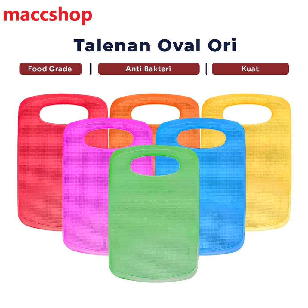 TANAKA TALENAN PLASTIK OVAL ORI COLOR