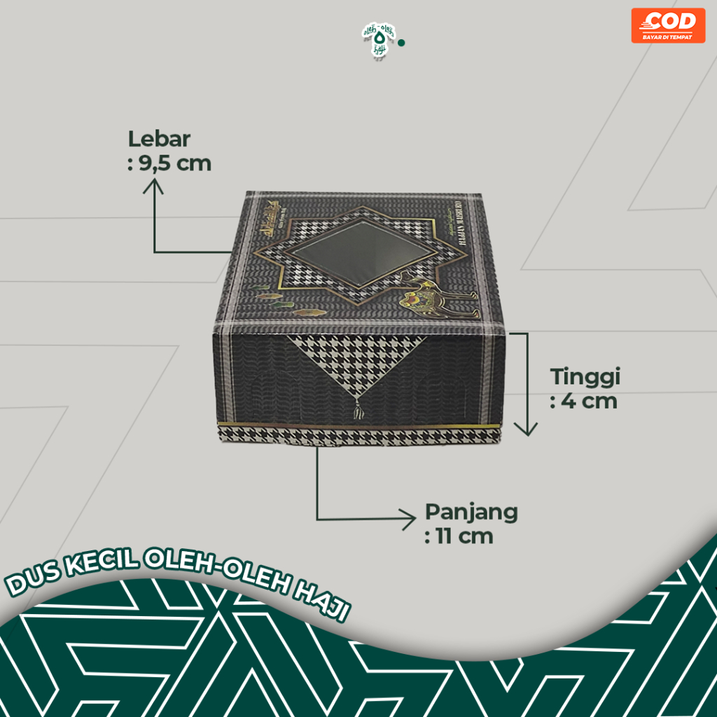 

Kardus Paket Kosong Box untuk Oleh oleh Haji dan Umroh 50Pcs