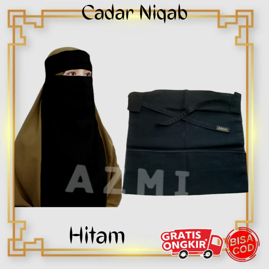 Terbaru Cadar Niqob Cadar Bandana Niqab Tali Original Saudi Termurah !!!