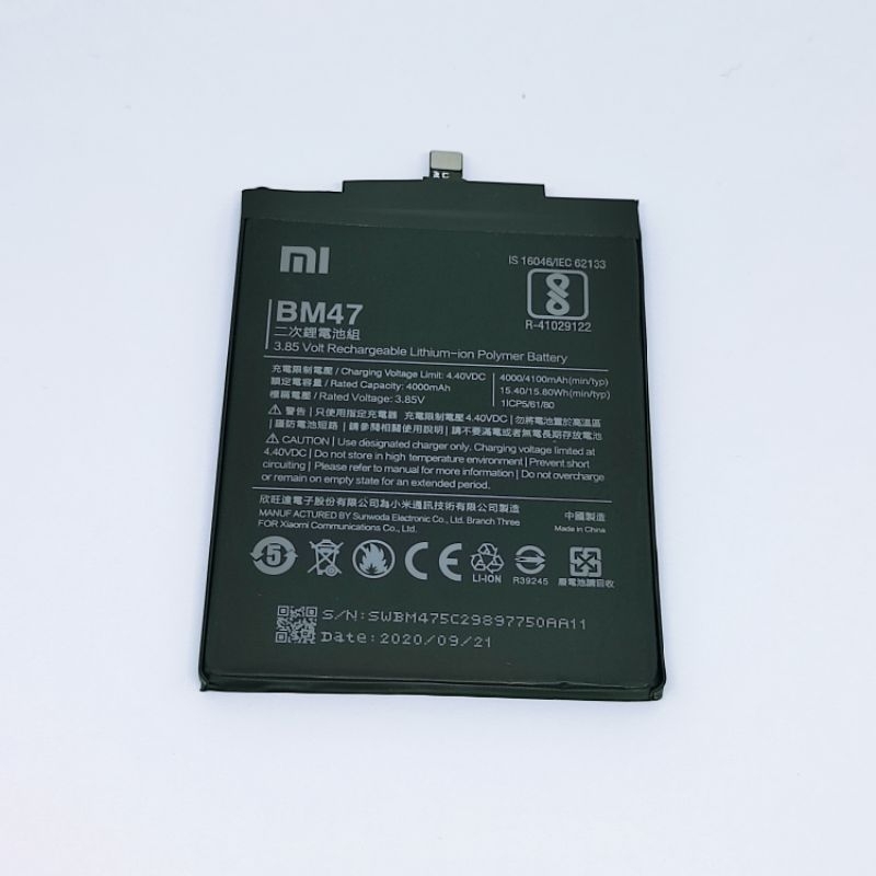 BATERAI BATRE HP XIAOMI REDMI 4X BM47 ORI