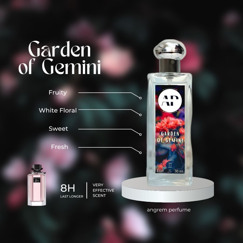 Parfum gemini flora parfume perfum 30ml