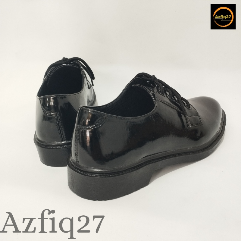 Sepatu Pdh Kilap Pendek Formal Tni Porli Security Original Terbaru Dinas Kantor Merk AZFIQ27 #3