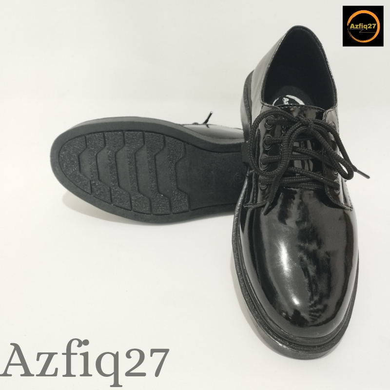 Sepatu Pdh Pendek Tni Polri Security Dinas Kantor Mengkilap 100% Original Merk Azfiq27 #3