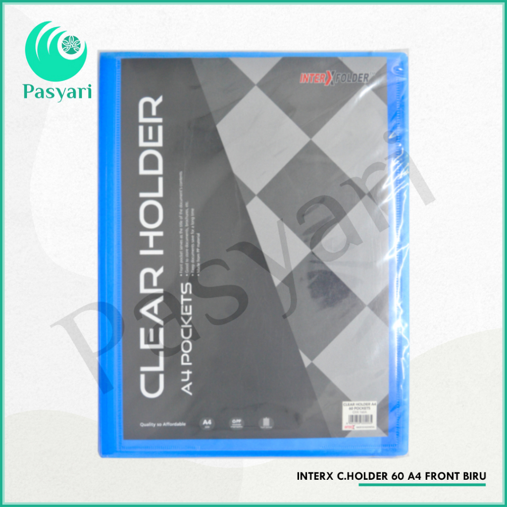 

INTERX C.HOLDER 60 A4 FRONT / PEYIMPANAN DOKUMEN