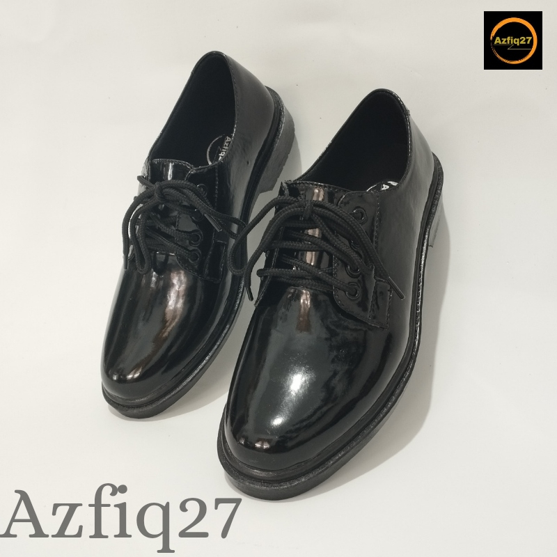 Sepatu Pdh Pendek Tni Polri Security Dinas Kantor Mengkilap 100% Original Merk Azfiq27 #3