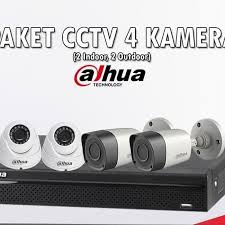 Paket Pasang CCTV DAHUA 2mp 4 Channel