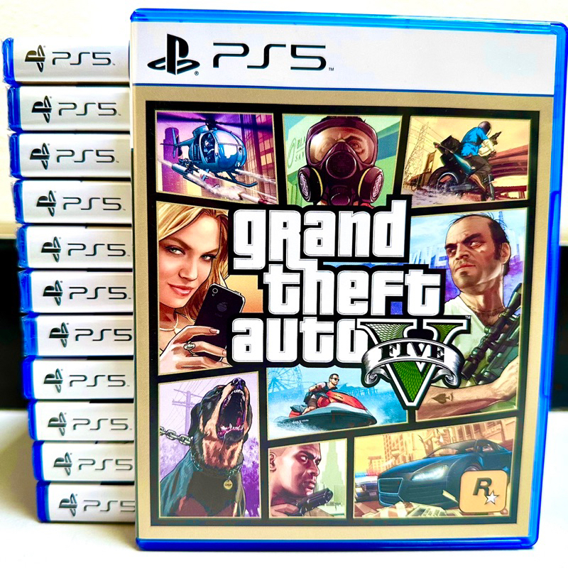 GTA V Ps4 dan Ps5 Original Sony Playstation Grand Theft Auto V Gta 5 Playstation 4 Playstation 4 5 o