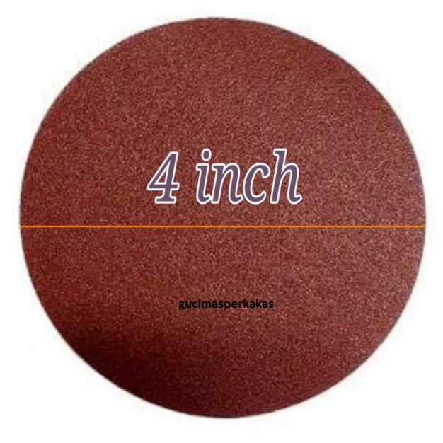 Amplas Tempel 4inch  Amplas Bulat  Amplas Bulat 4 inch (5 PCS)