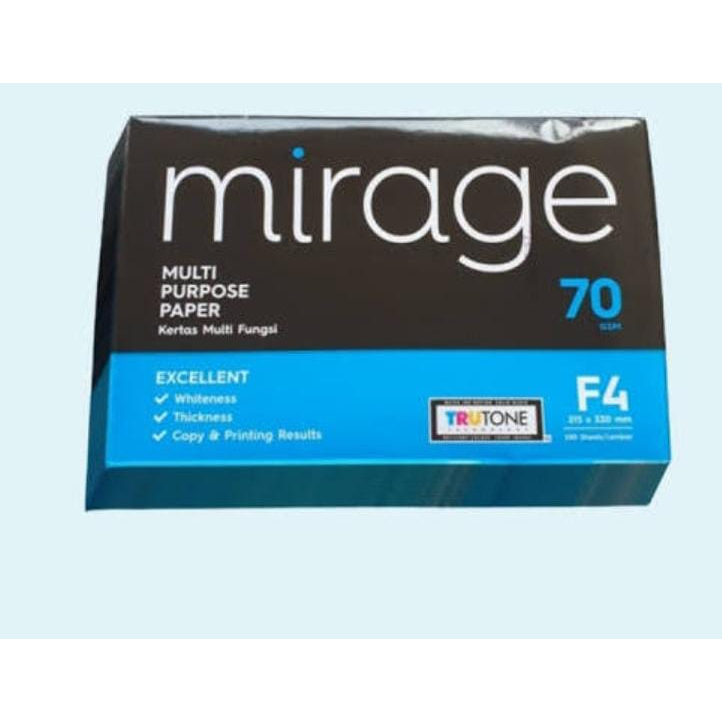 

Kertas HVS MIRAGE 70 Gr Per Dus isi 5 rim