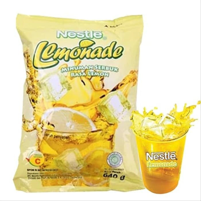 

Nestle lemonade 640gr bubuk minuman nikmat