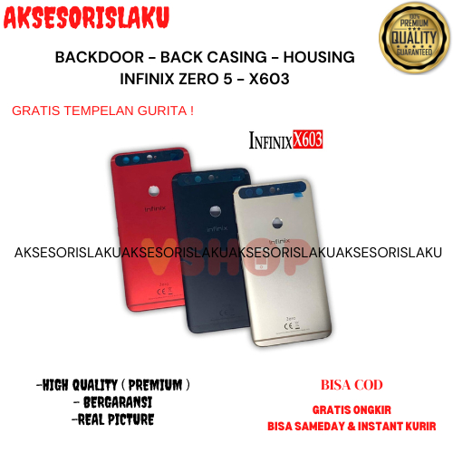 BACKDOOR - BACK CASING - HOUSING INFINIX ZERO 5 - X603