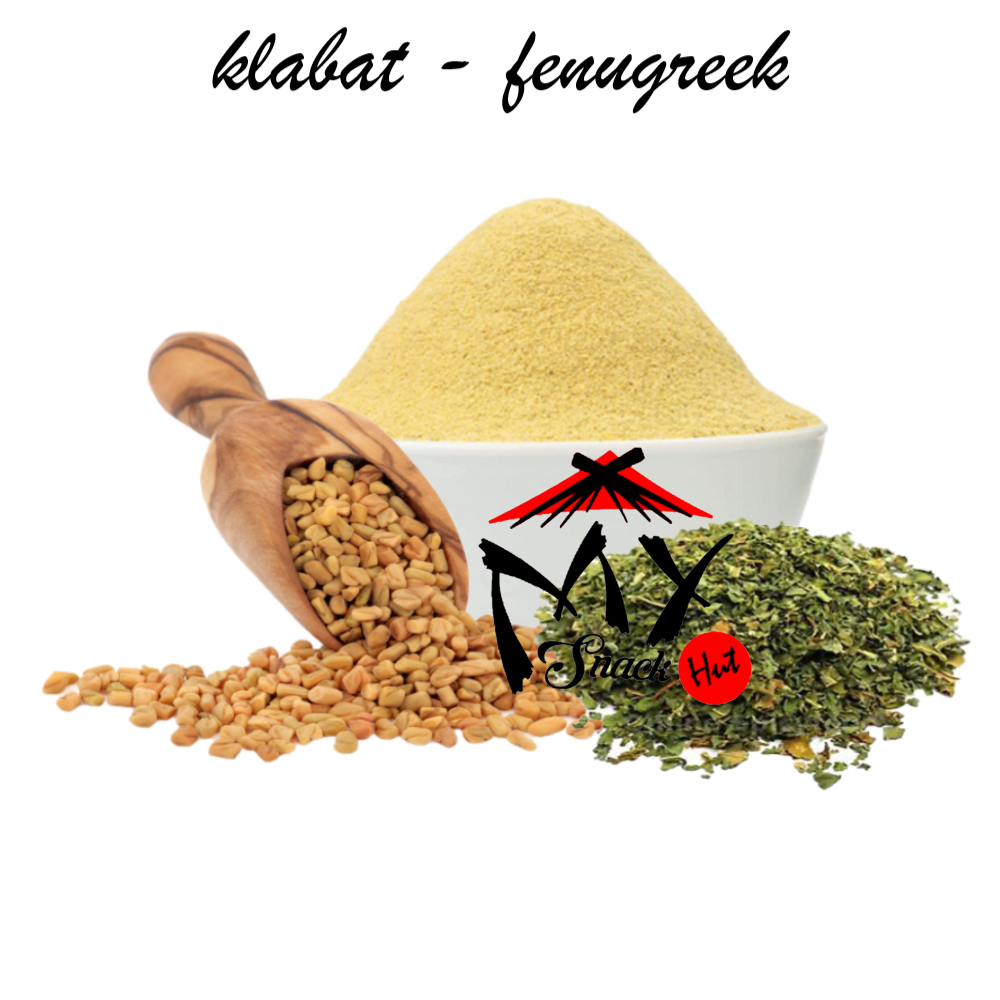 

KLABAT FENUGREEK KLABET KELABAT FENUGREK DAUN BIJI UTUH BUBUK KASOORI KASURI METHI LEAF HU LU BA 葫芦巴