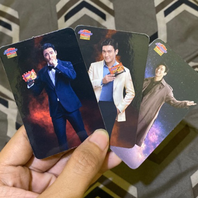 photocard siwon mie sedaap - oppa siwon super junior