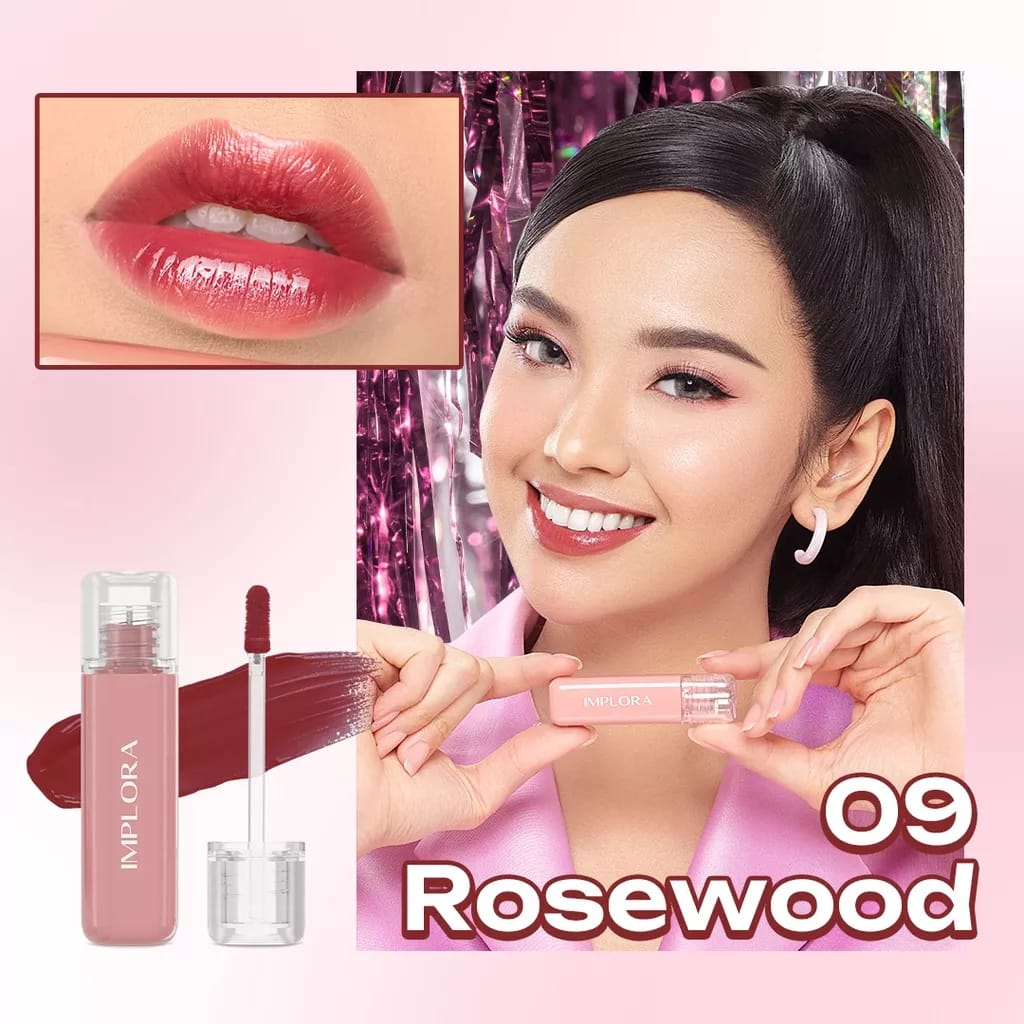 LIPTINT LIP TINT JELLY IMPLORA LIPTIN GLOSSY PEMERAH BIBIR PIPI | CHEEK &amp; LIPTINT MAKEUP COSMETIC KOSMETIK