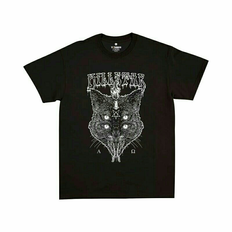 TSHIRT KAOS DISTRO KILLSTAR HITAM PENDEK || BAJU DISTRO HITAM PREMIUM