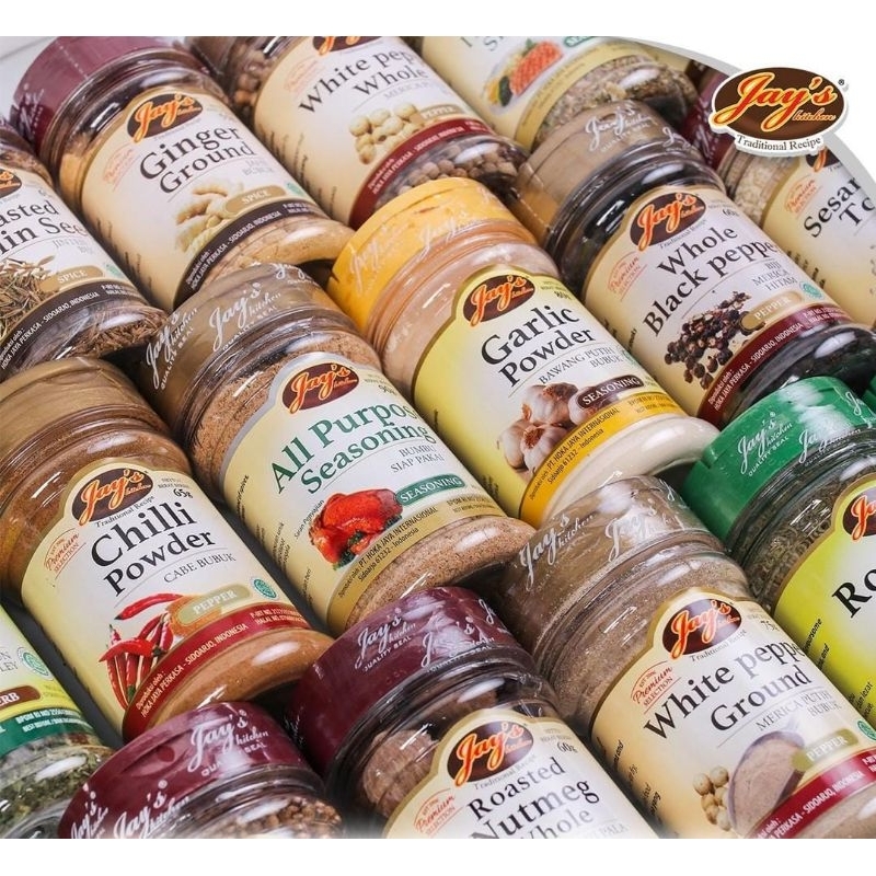 

JAY'S Kitchen Seasoning Herbs Spices - All Varian