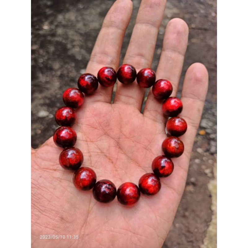 gelang butiran tali karet(yuser)12mm