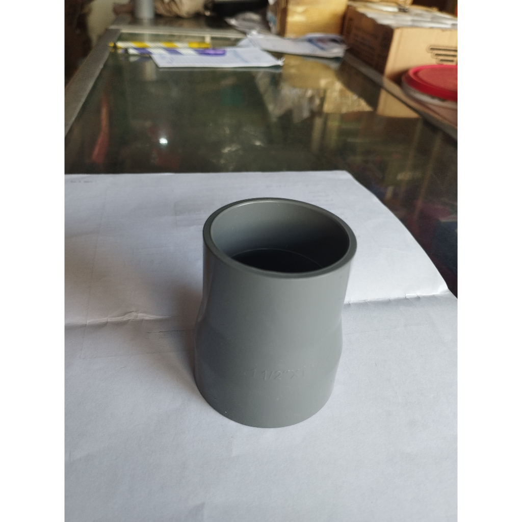 Reducer Socket/ Vlok Sok 1 1/2" Inch X 1 1/4" Pipa PVC D/ Fitting Ploksok 1 1/2x1 1/4 Power Rucika/ 