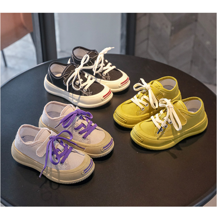 babyfit [size 26-37] sepatu flat sneakers canvas anak cewek cowok unisex beby kids import zz-0510